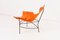 Lounge Chairs in Orange Canvas by Jerry Johnson, USA, 1950s, Set of 2, Image 11