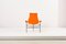 Fauteuils en Toile Orange par Jerry Johnson, USA, 1950s, Set de 2 5