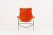 Fauteuils en Toile Orange par Jerry Johnson, USA, 1950s, Set de 2 17