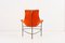 Sessel in Orange Leinwand von Jerry Johnson, USA, 1950er, 2er Set 17