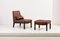 Lounge Chair with Ottoman by Edward Wormley for Dunbar, USA, 1960s, Set of 2, Image 3