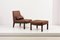 Lounge Chair with Ottoman by Edward Wormley for Dunbar, USA, 1960s, Set of 2, Image 2