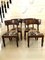 Early 19th Century Mahogany Library Chairs, Set of 4, Image 3