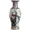 Vase Balustre Vintage en Porcelaine, Chine, milieu du 20ème Siècle 1