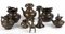 Copper Alloy Containers, India, 19th-20th Century, Set of 8 5