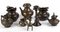 Copper Alloy Containers, India, 19th-20th Century, Set of 8, Image 5