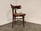 Butaca o silla de bistró antigua de madera curvada, años 50, Imagen 6