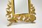 Antique Art Nouveau Brass Table Mirror or Picture Frame 4