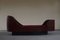 Scandinavian Art Deco Sculptural Bed or Daybed in Mahogany, 1940s, Image 9