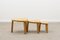 Light Oak Triangular Nesting or Side Tables, 1970s, Set of 3, Image 1