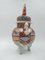 Antique Satsuma Incense Burner with 3 Feet and 3 Foo Lions, Image 4