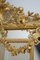 Specchio da parete grande in legno dorato, XIX secolo, Immagine 5