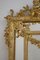 Specchio da parete grande in legno dorato, XIX secolo, Immagine 17