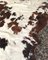 Leather Cowhide Rug, Italy, 1970s, Image 6