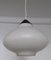 Vintage Ceiling Lamp in Opaque Glass, 1970s 5