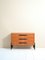 Teak Chest of Drawers with Carved Handles 1