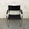 Italian Metal and Leather Armchair, 1990s 8