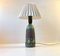Mid-Century Swedish Ceramic Table Lamp from Tilgmans, 1960s, Image 1