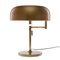 Lampe de Bureau ou Lampe de Bureau Mid-Century en Laiton Bruni de Swiss Lamps International, 1970s 5