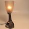 French Wrought Iron Art Deco Table Lamp 1