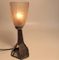 French Wrought Iron Art Deco Table Lamp, Image 1