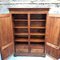 Armoire à Deux Portes en Peuplier avec Pieds en Bois, 1940s 8