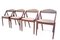 Model 31 Dining Chairs by Kai Kristiansen for Schou Andersen, 1960s, Set of 4, Image 9