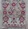 Kleiner türkischer geblümter Vintage Teppich 3