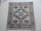 Turkish Faded Hand-Knotted Low Pile Yastik Rug, Image 1