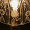Mid-Century Table Lamp in Engraved Crystal Glass & Brass, 1960s 6