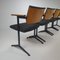 Mid-Century Rosewood and Steel Ariadne Chairs by Friso Kramer for Auping, 1960s, Set of 4 5