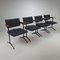 Mid-Century Rosewood and Steel Ariadne Chairs by Friso Kramer for Auping, 1960s, Set of 4 1