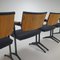 Mid-Century Rosewood and Steel Ariadne Chairs by Friso Kramer for Auping, 1960s, Set of 4 6