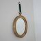 Miroir Rond Mid-Century en Laiton, Italie 2