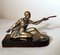 Art Deco Bronze Statuette Depicting a Young Gymnast, Image 2