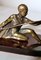 Art Deco Bronze Statuette Depicting a Young Gymnast, Image 8
