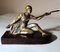 Art Deco Bronze Statuette Depicting a Young Gymnast 3