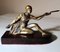 Art Deco Bronze Statuette Depicting a Young Gymnast, Image 3