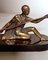 Art Deco Bronze Statuette Depicting a Young Gymnast, Image 6