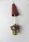 Scandinavian Teak, Brass & Glass Cascade Light, 1960s, Image 12