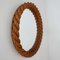 Mid-Century Round Rope Mirror Attributed to Audoux & Minet 1