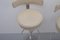 Bar Stools with Chromed Bases, Set of 3 8