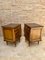 Early 20th Century Carved Oak Nightstands, 1940s, Set of 2 17