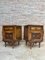 Early 20th Century Carved Oak Nightstands, 1940s, Set of 2, Image 5