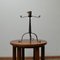 Small Mid-Century Brutalist Iron Table Lamp, Image 2