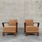 Mid-Century French Reconstruction Style Armchairs, Set of 2, Image 1