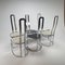 Postmodern Chrome-Plated Dining Chairs, 1970s, Set of 6 5
