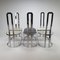 Postmodern Chrome-Plated Dining Chairs, 1970s, Set of 6 4