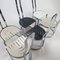 Postmodern Chrome-Plated Dining Chairs, 1970s, Set of 6, Image 7
