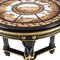 19th Century Italian Grand Tour Micromosaic & Black Marble Table, 1870s 6